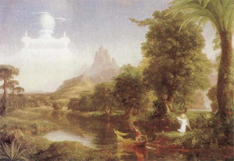 Thomas Cole The Voyage of Life oil painting picture